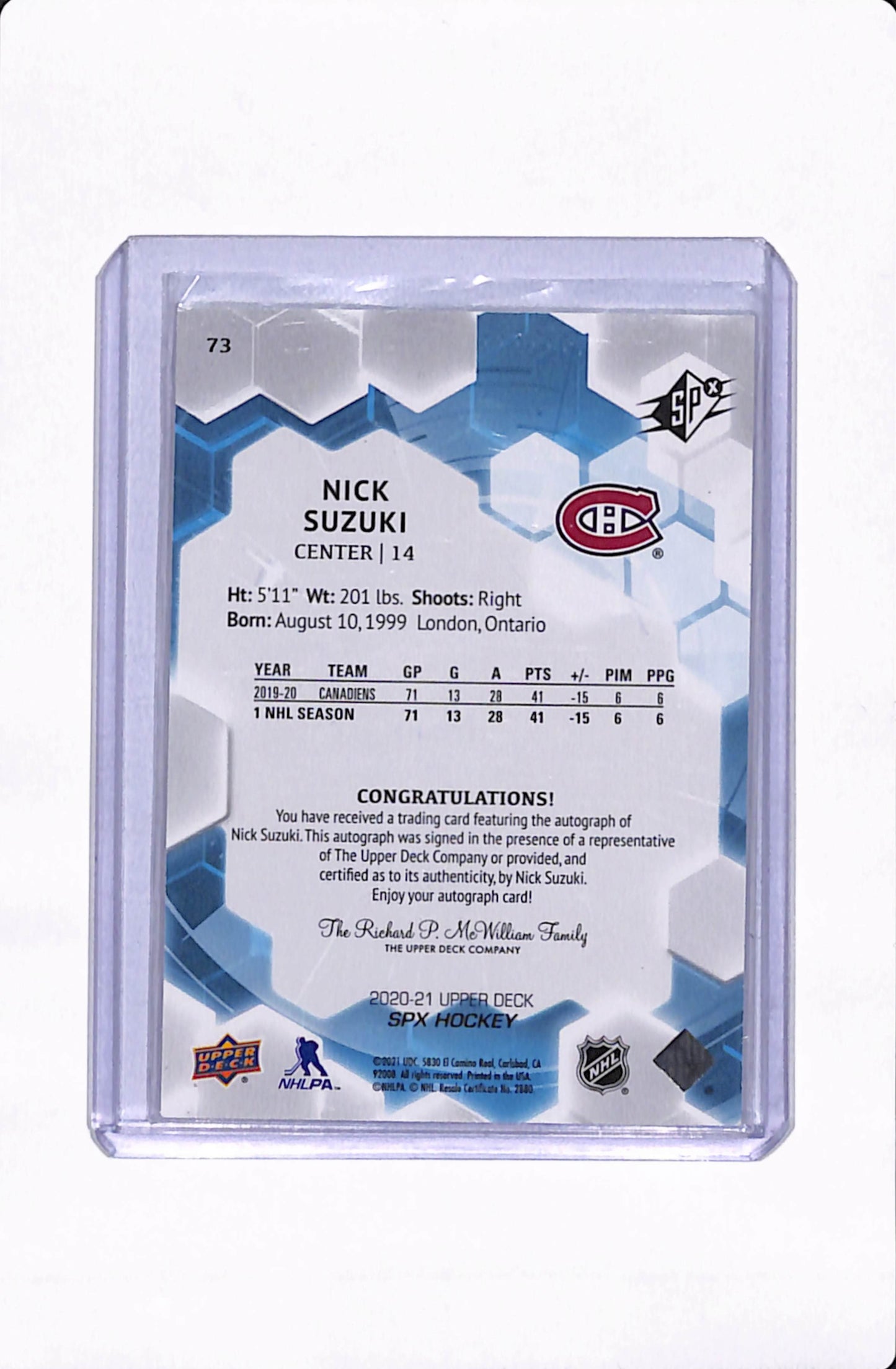 2020-21 SPX NICK SUZUKI AUTO