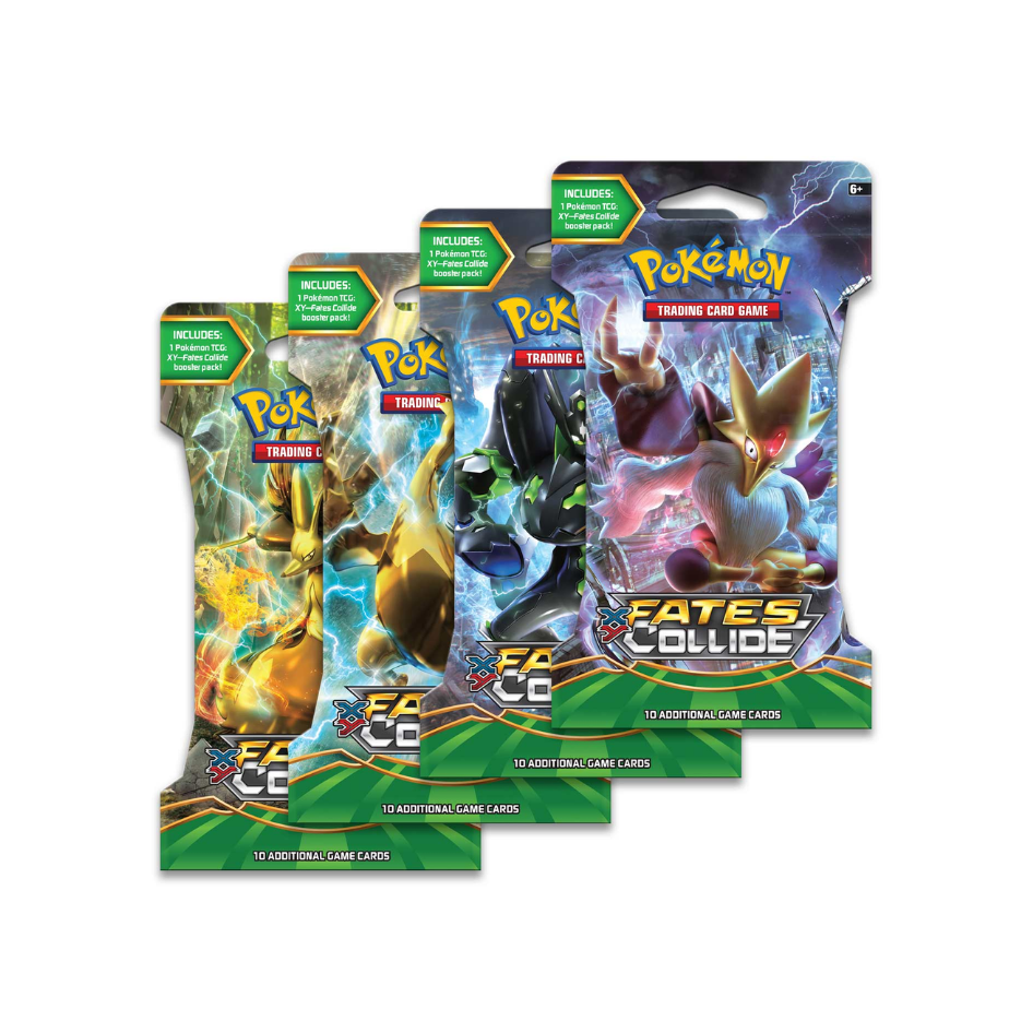 XY-Fates Collide Sleeved Booster Pack (10 Cards)