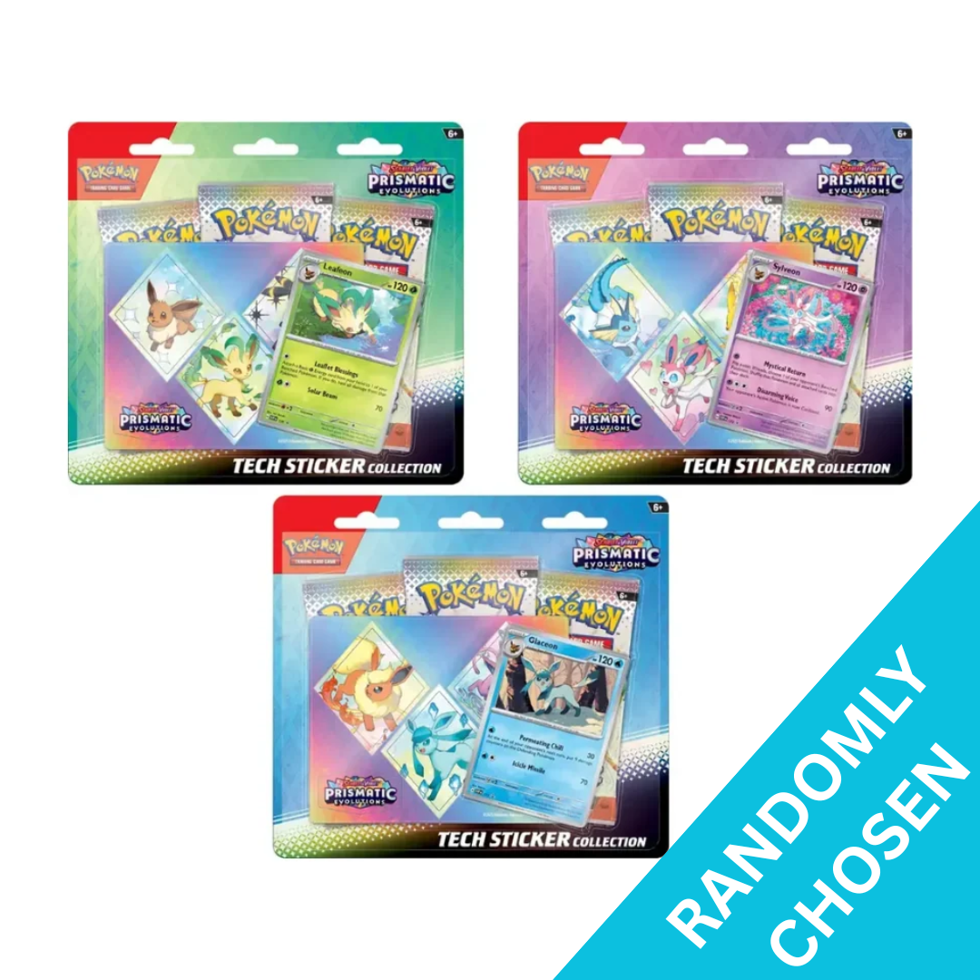 Pokémon TCG: Scarlet & Violet - Prismatic Evolutions Tech Sticker Collection