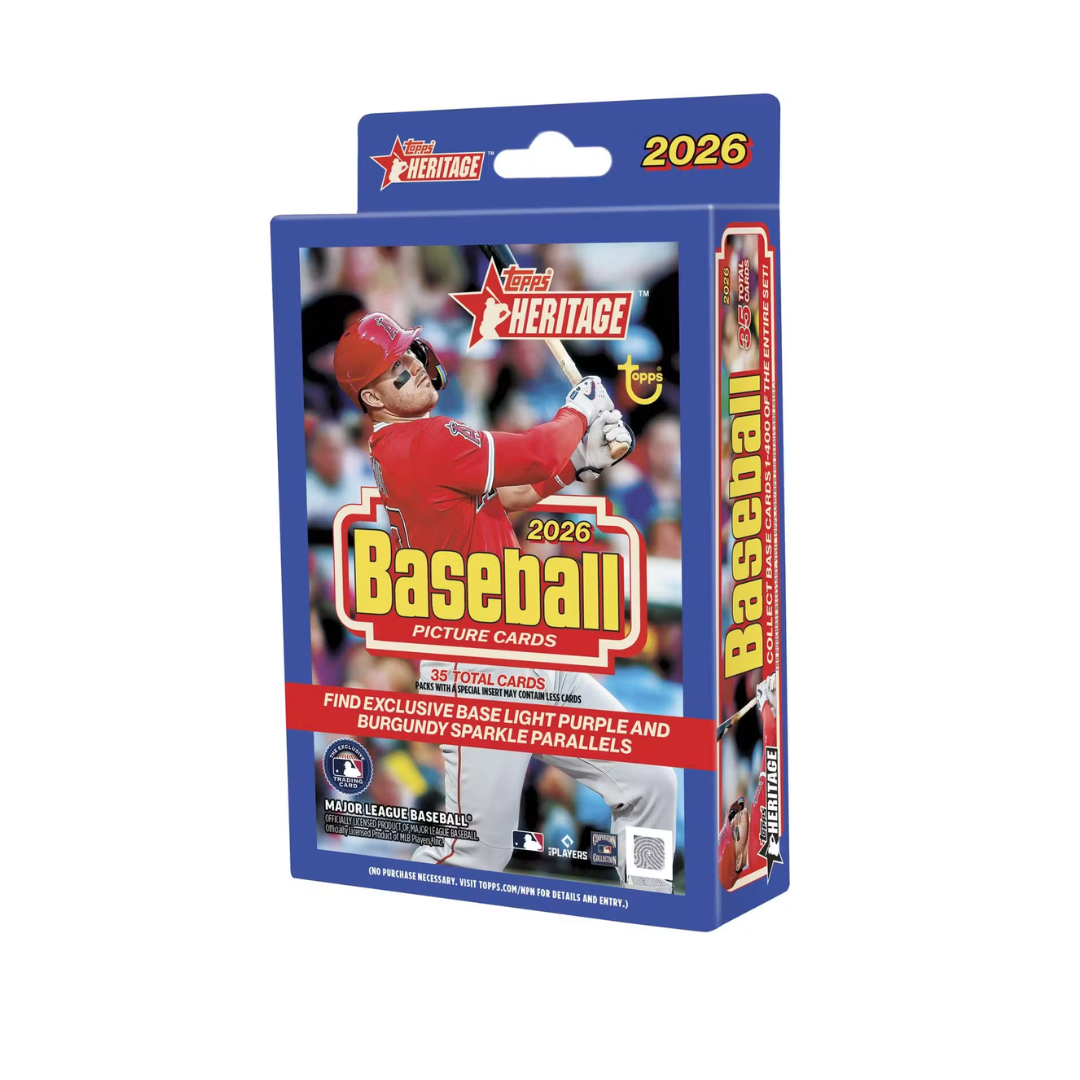 2026 Topps Heritage Baseball Hanger Box