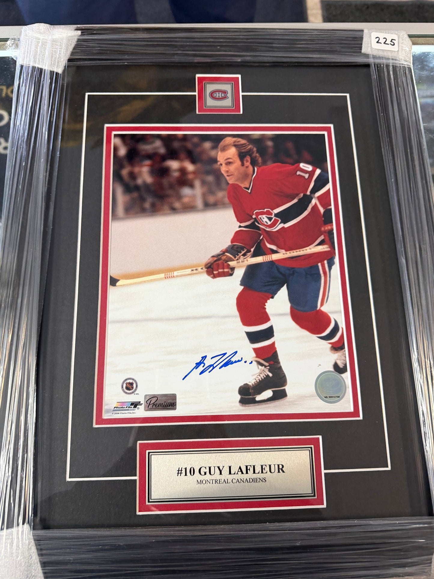 Guy Lafleur Signed Frame