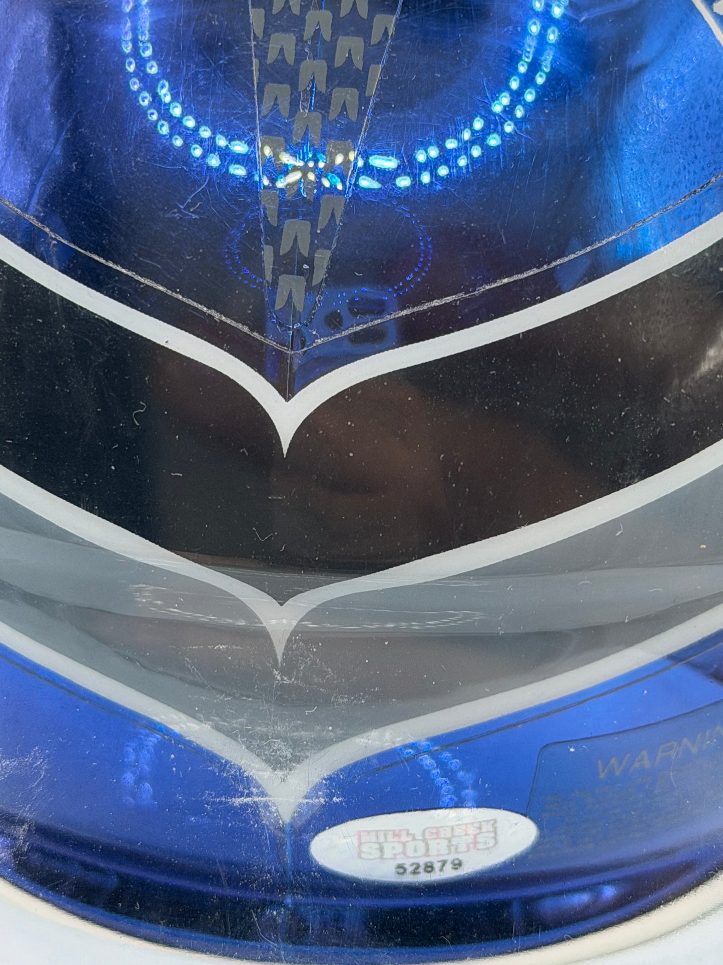 Steve Largent Signed Mini Riddell Helmet (Chrome Alternate) "HOF 95" Inscribed Beckett COA