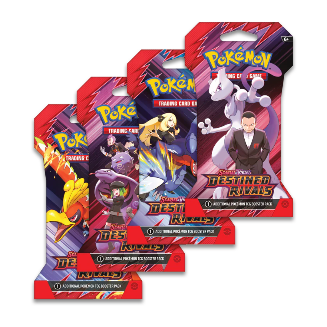 Scarlet & Violet - Destined Rivals Sleeved Booster Pack (10 Cards)