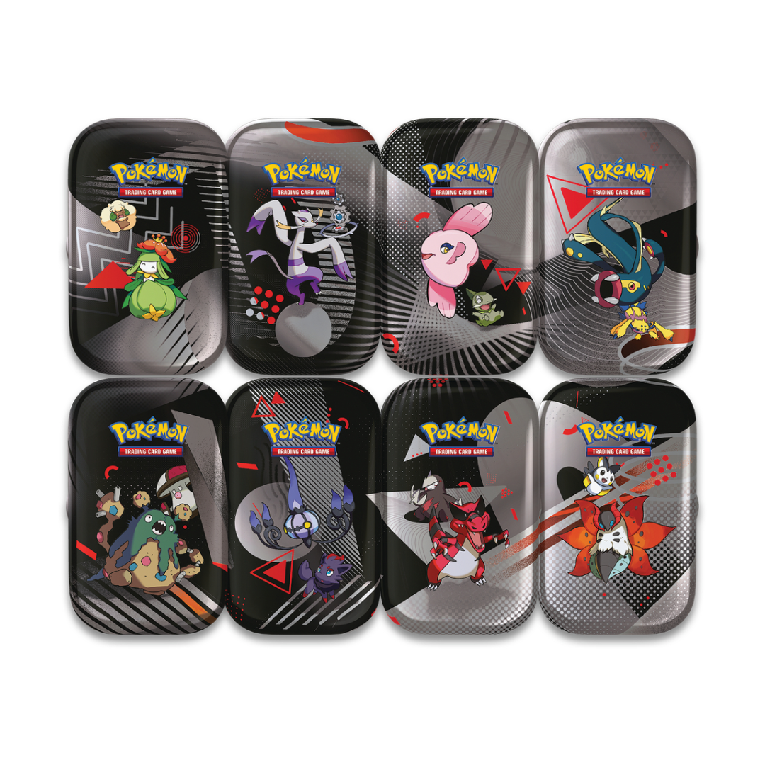 Pokemon Scarlet and Violet Unova Mini Tin (1 Random Mini Tin)