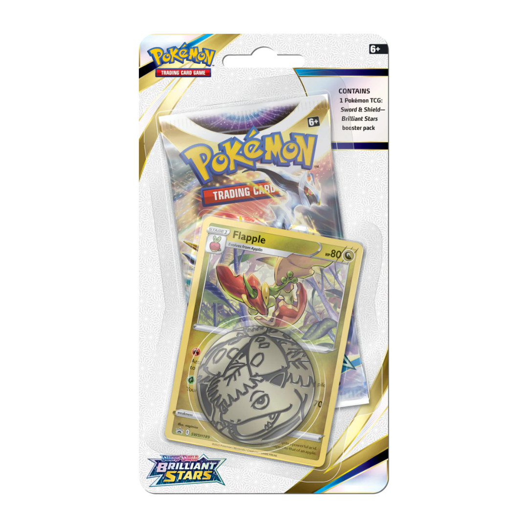 Sword & Shield - Brilliant Stars Single Pack Blister (Flapple)