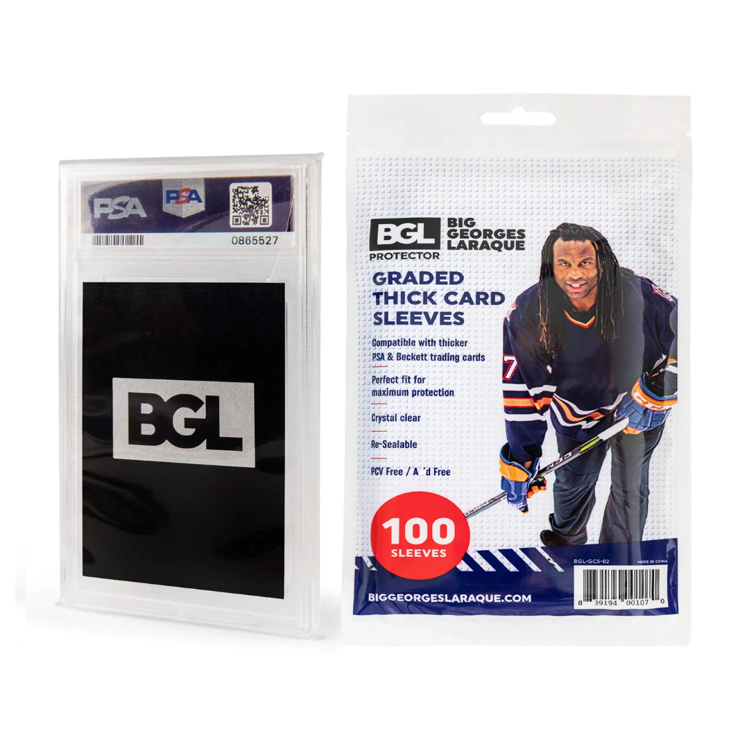 PSA / BECKETT Large Graded Card Sleeves BOG Collectibles PSA / BECKETT Large Graded Card Sleeves BOG Collectibles
