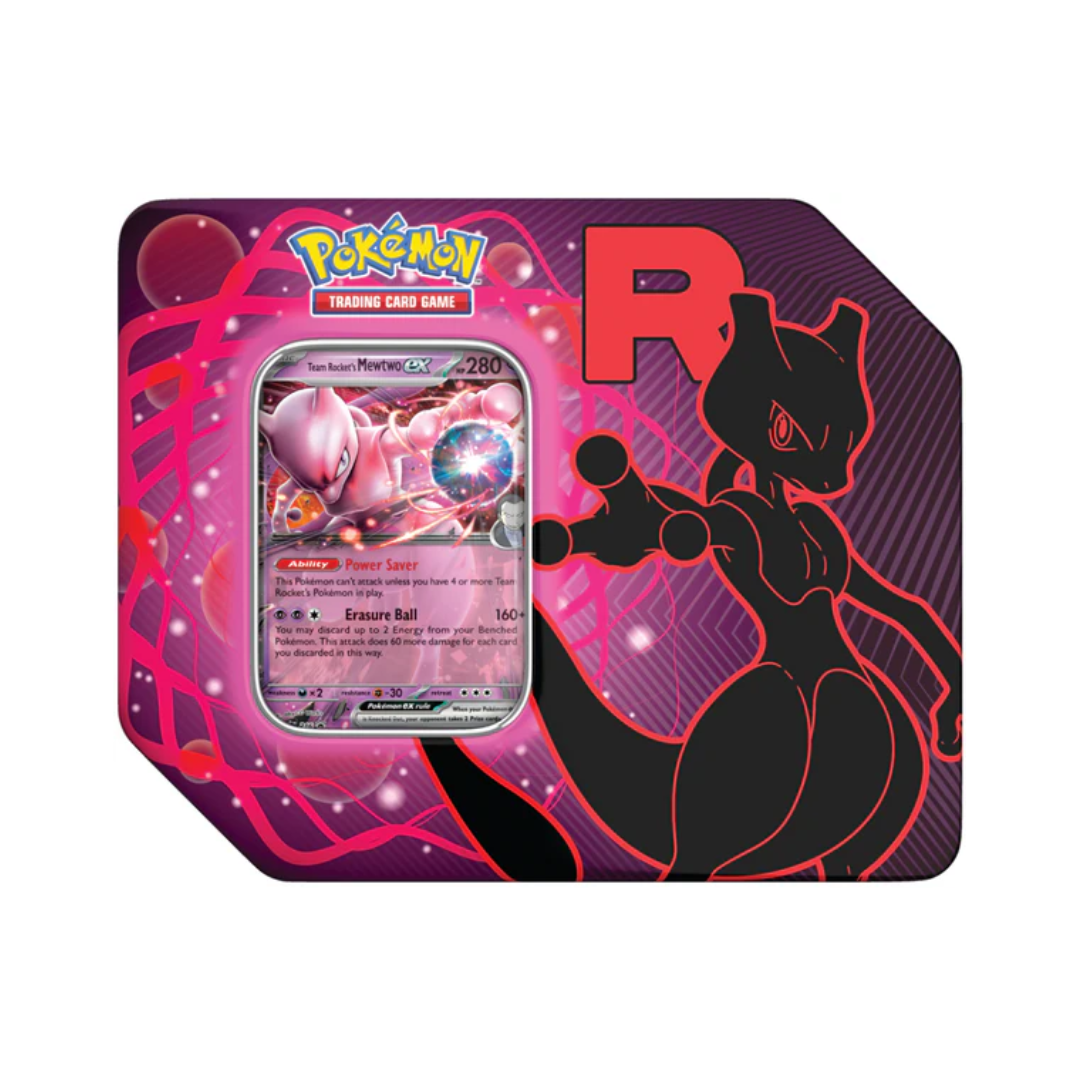 Pokemon Team Rocket Tins Team Rocket’s Mewtwo