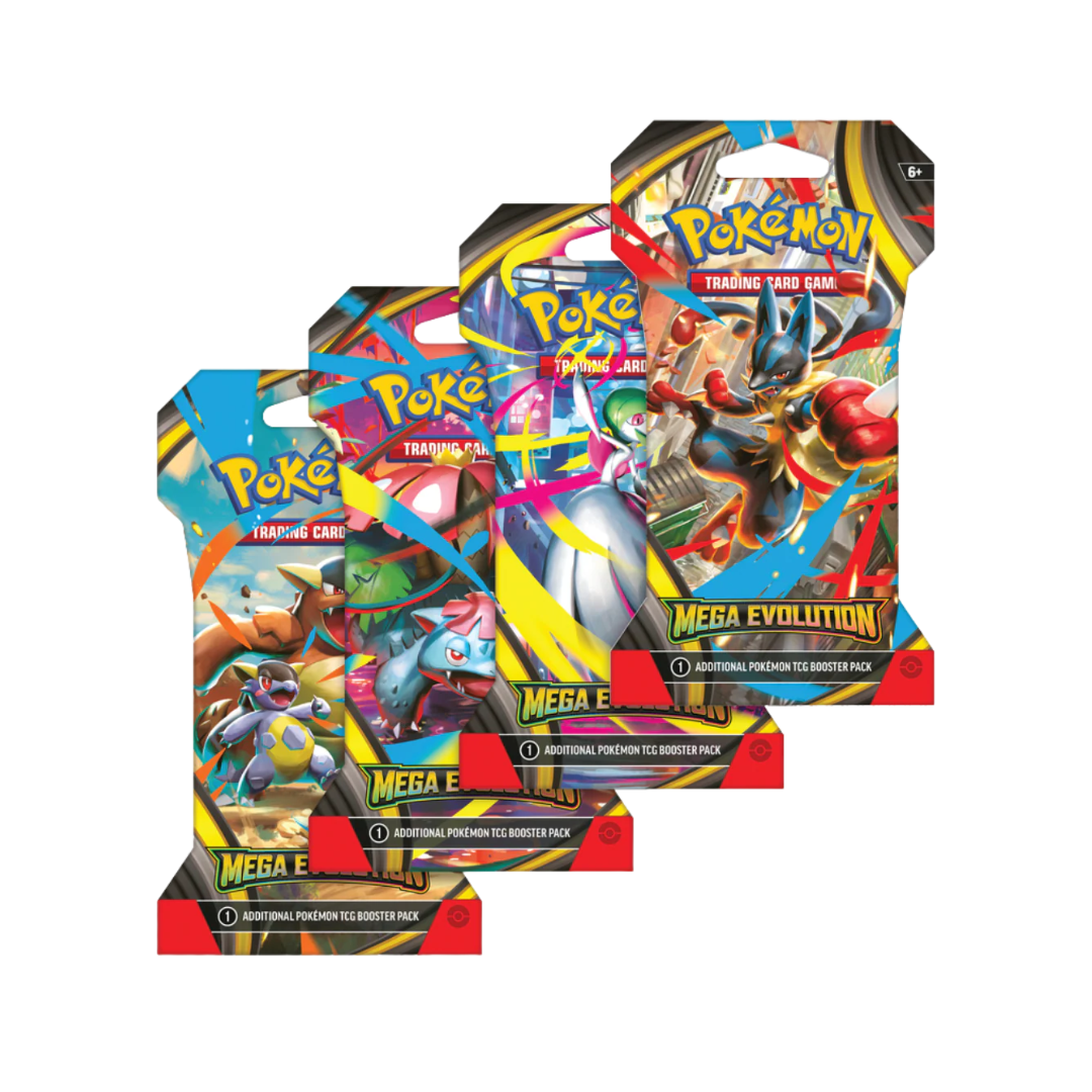 Pokemon Mega Evolution Sleeved Booster Pack