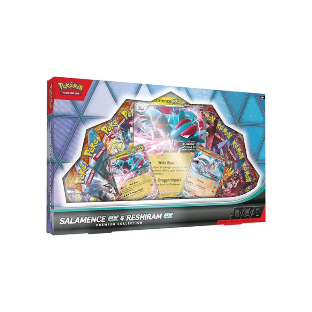Pokemon Salamence ex & Reshiram ex Premium Collection Box