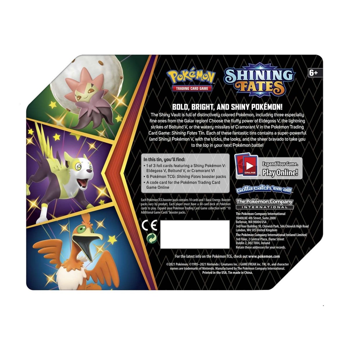Shining Fates Tin