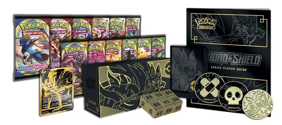 Sword & Shield Elite Trainer Box Plus - Zamazenta