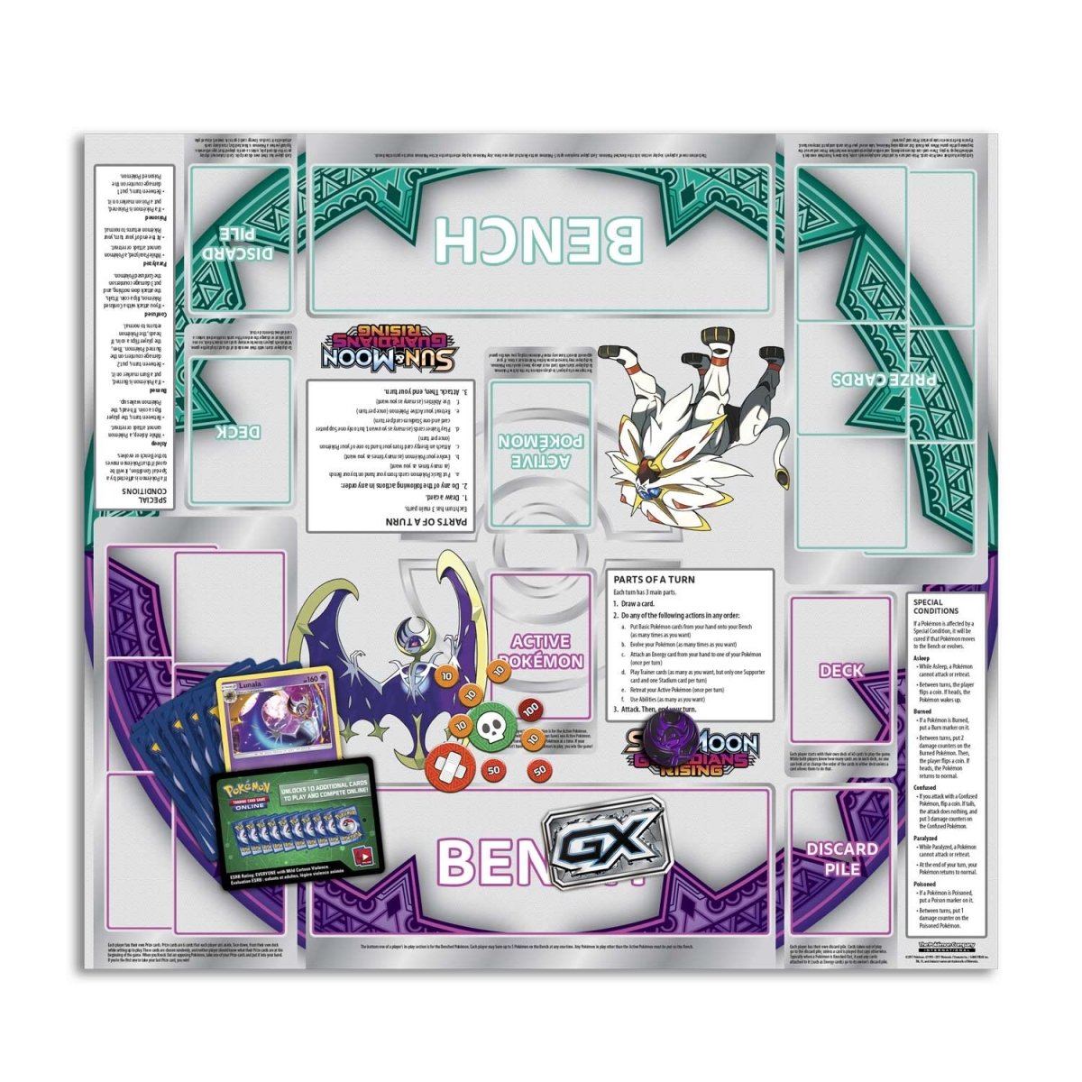 Sun & Moon-Guardians Rising Hidden Moon Theme Deck