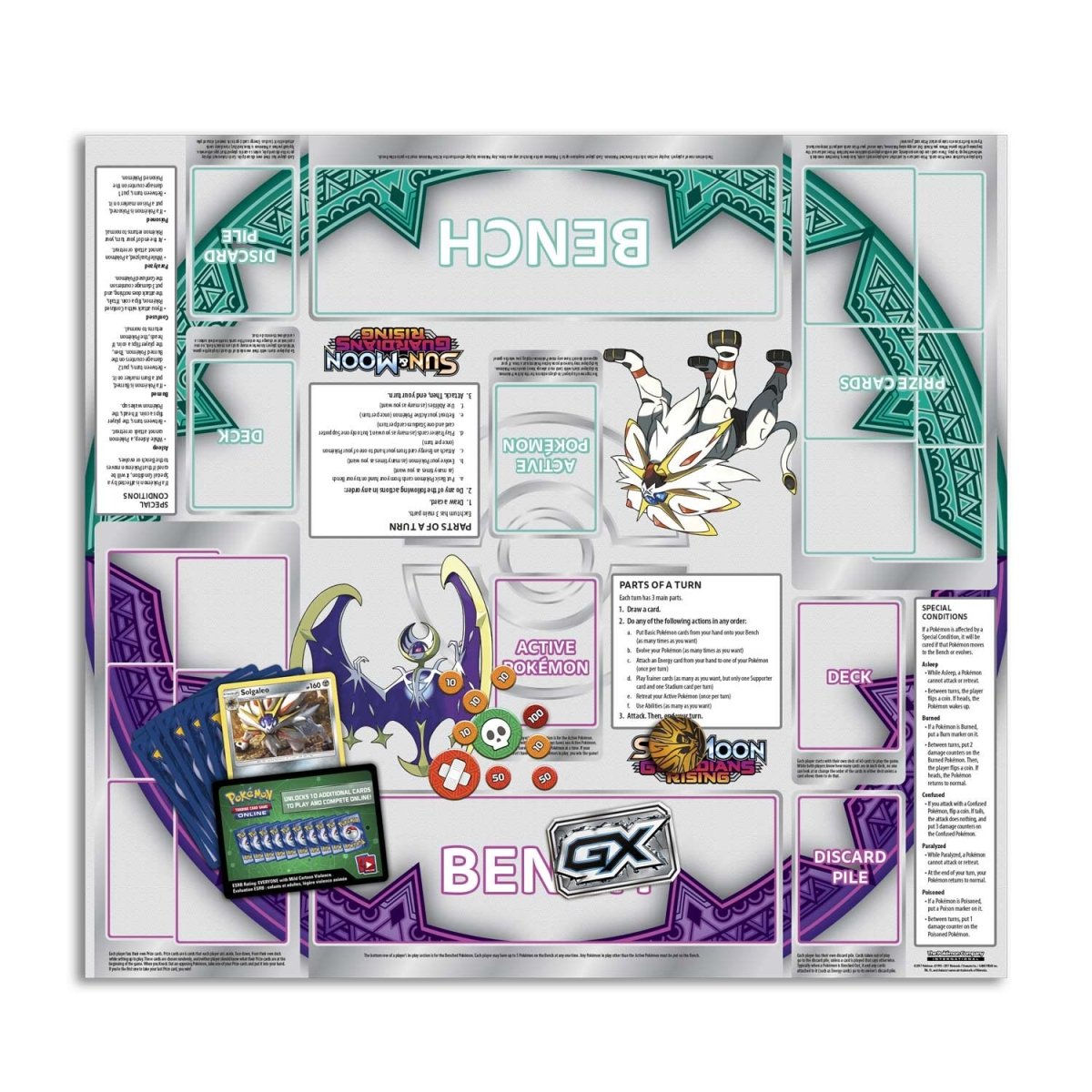 Sun & Moon-Guardians Rising Steel Sun Theme Deck