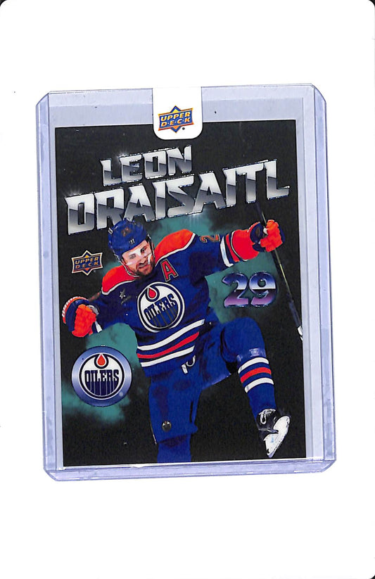 2025-26 UPPER DECK SERIES 1 LEON DRAISAITL BOOTLEG SSP #BL-5
