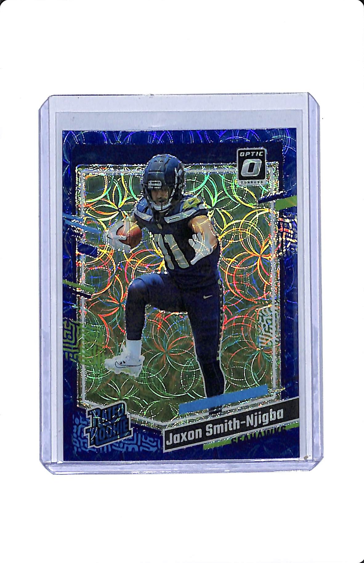 2023 PANINI DONRUSS OPTIC JAXON SMITH-NJIGBA BLUE SCOPE RATED ROOKIE