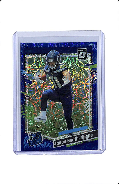 2023 PANINI DONRUSS OPTIC JAXON SMITH-NJIGBA BLUE SCOPE RATED ROOKIE
