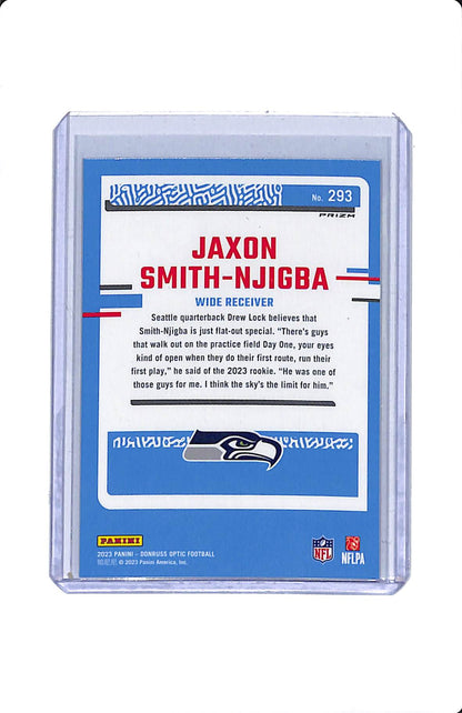 2023 PANINI DONRUSS OPTIC JAXON SMITH-NJIGBA BLUE SCOPE RATED ROOKIE