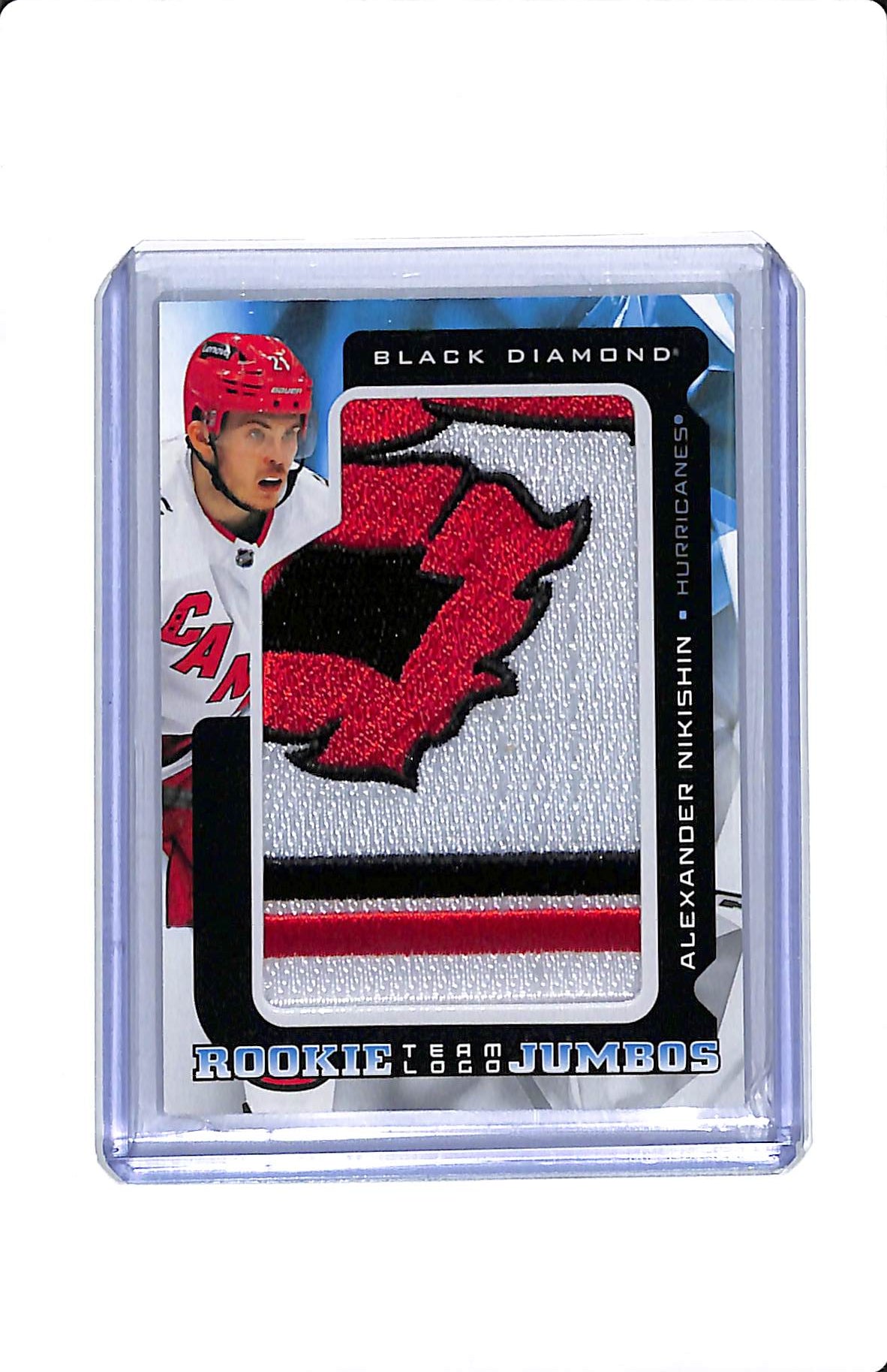 2025-26 UD BLACK DIAMOND ROOKIE TEAM LOGO JUMBOS ALEXANDER NIKISHIN