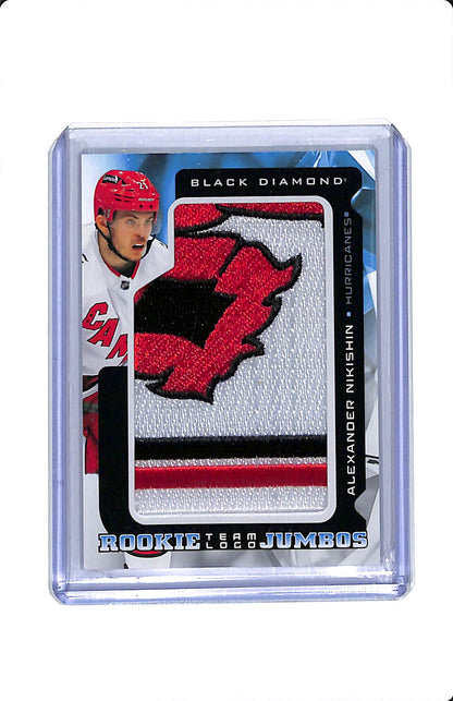 2025-26 UD BLACK DIAMOND ROOKIE TEAM LOGO JUMBOS ALEXANDER NIKISHIN