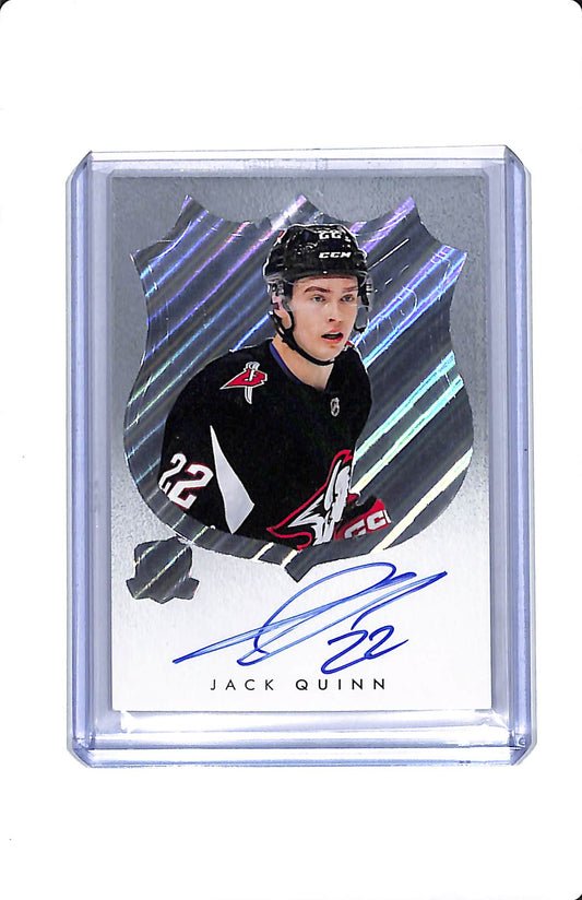 2022-23 UD THE CUP LOGO MARKS JACK QUINN AUTO