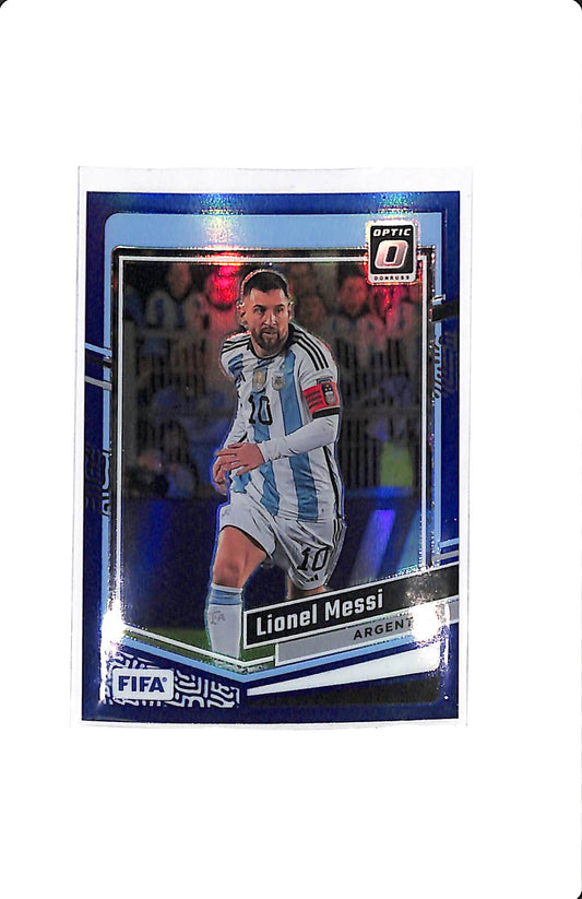 2023-24 PANINI DONRUSS OPTIC LIONEL MESSI BLUE /99 #1