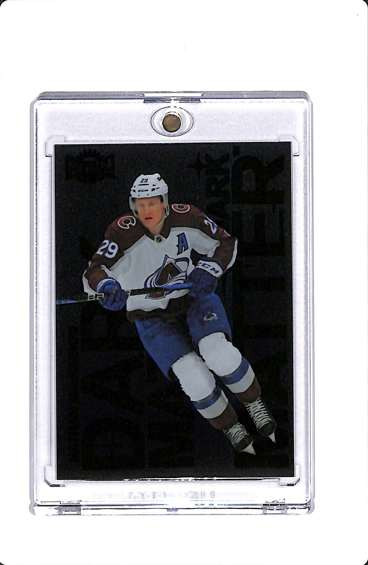 2024-25 UPPER DECK METAL UNIVERSE NATHAN MACKINNON DARK MATTER #DM-2