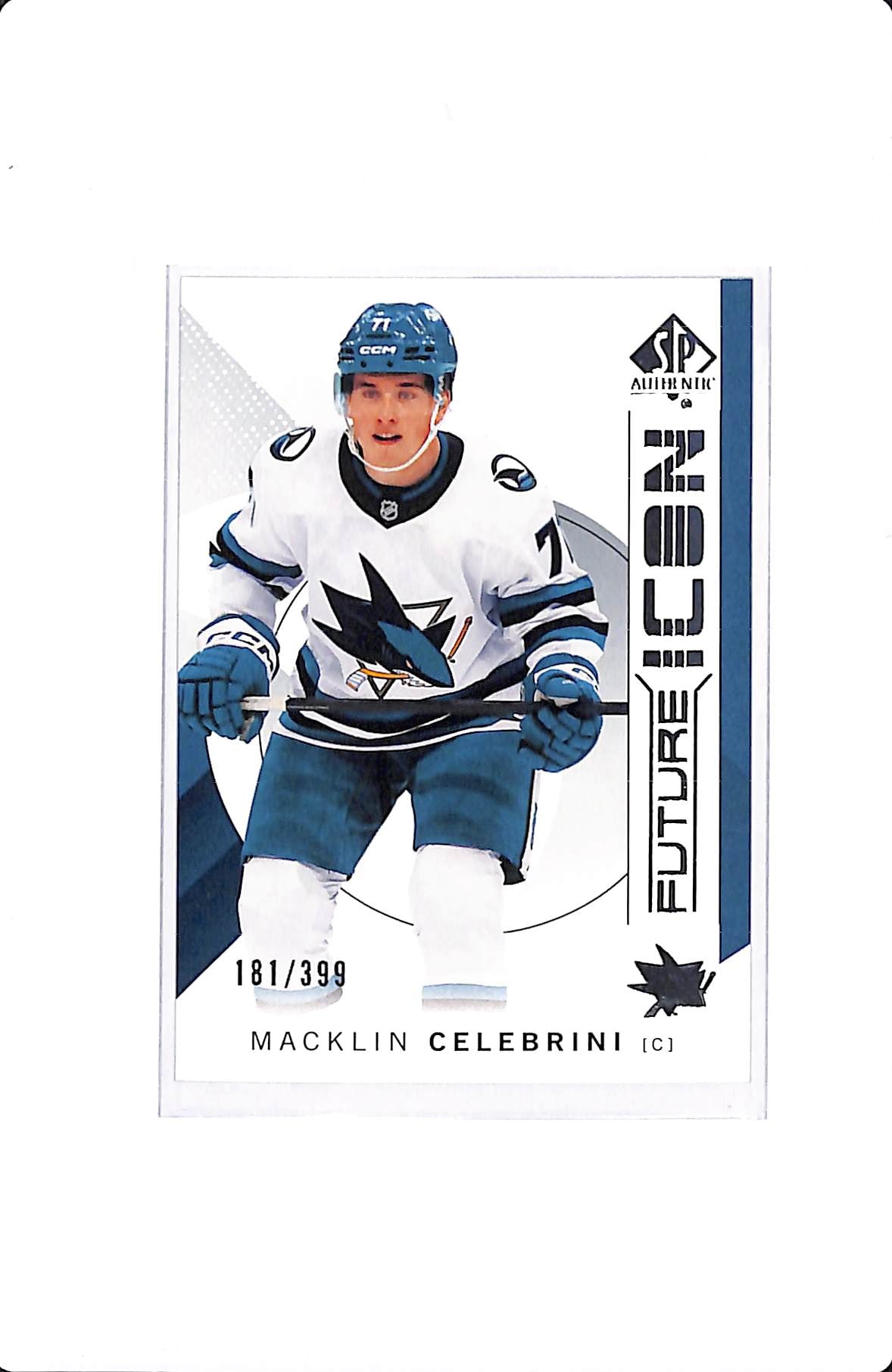2024-25 UPPER DECK SP AUTHENTIC MACKLIN CELEBRINI FUTURE ICON #FI-11 /399