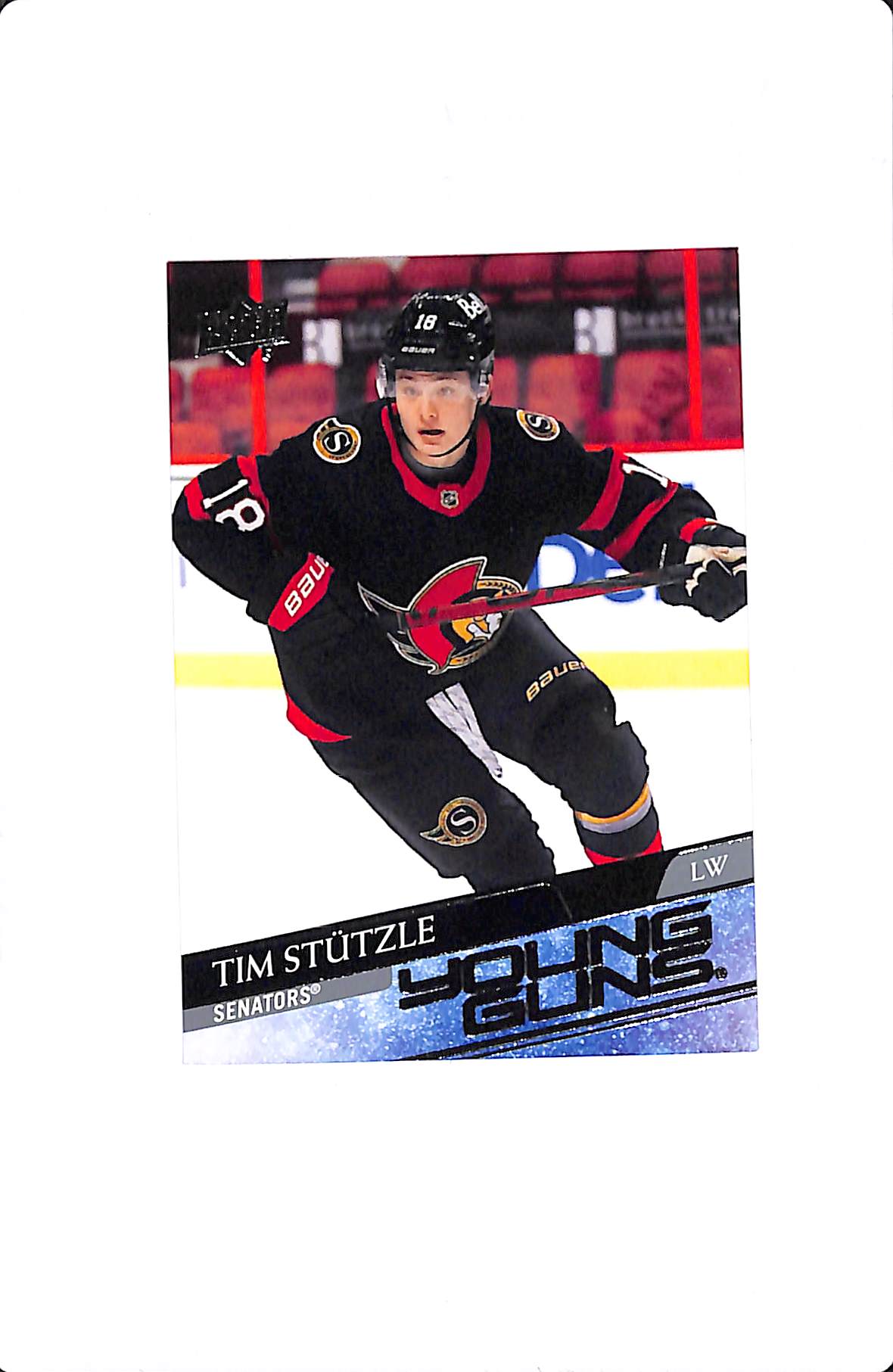2020-21 UPPER DECK SERIES 2 TIM STUTZLE YOUNG GUNS #482