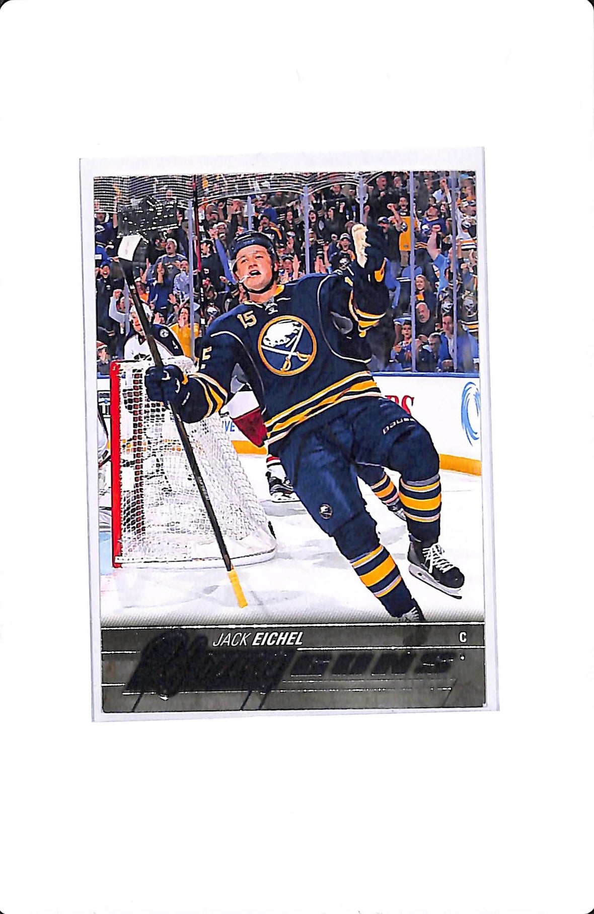 2015-16 UPPER DECK SERIES 2 JACK EICHEL YOUNG GUNS #451