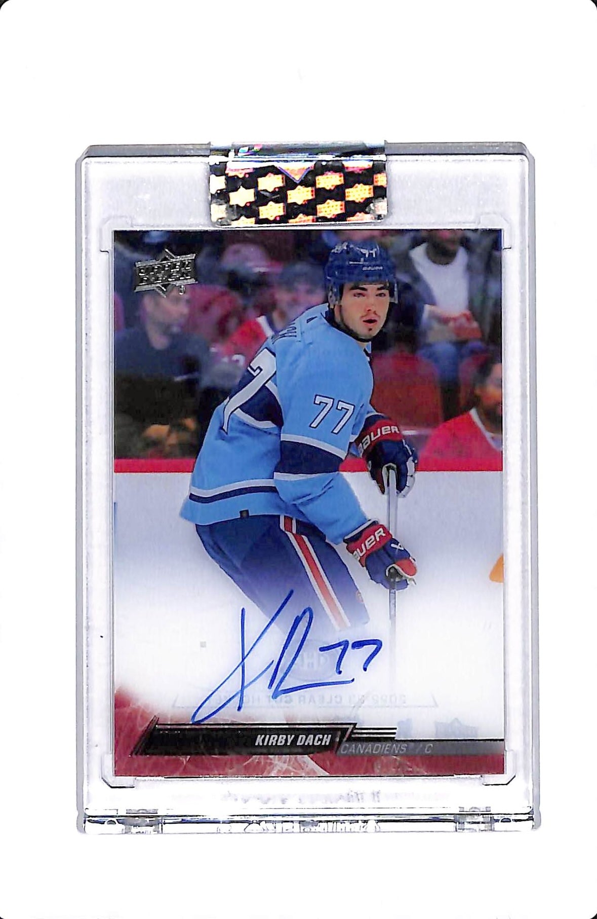 2022-23 UPPER DECK CLEAR CUT KIRBY DACH AUTO #CC-KD