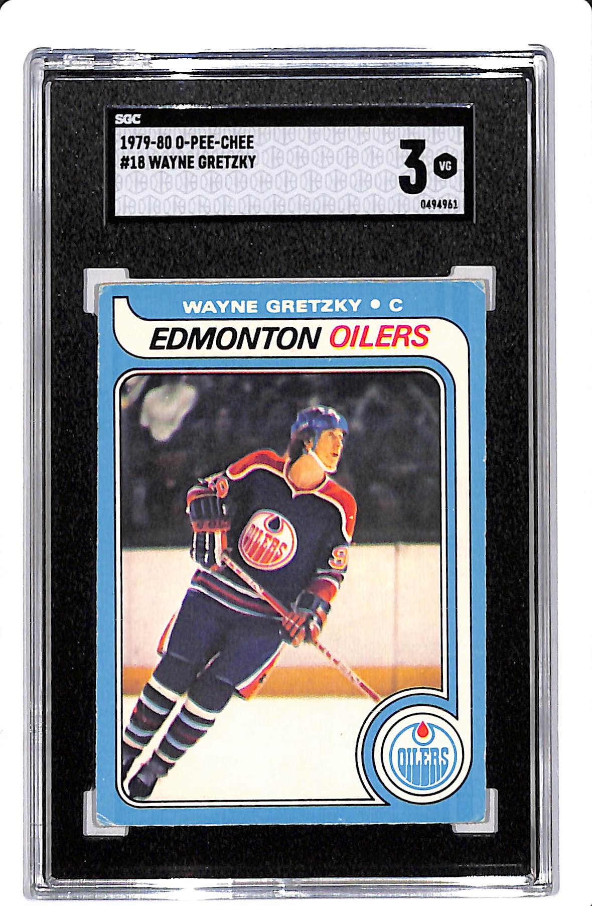 1979-80 O-PEE-CHEE WAYNE GRETZKY #18 SGC 3