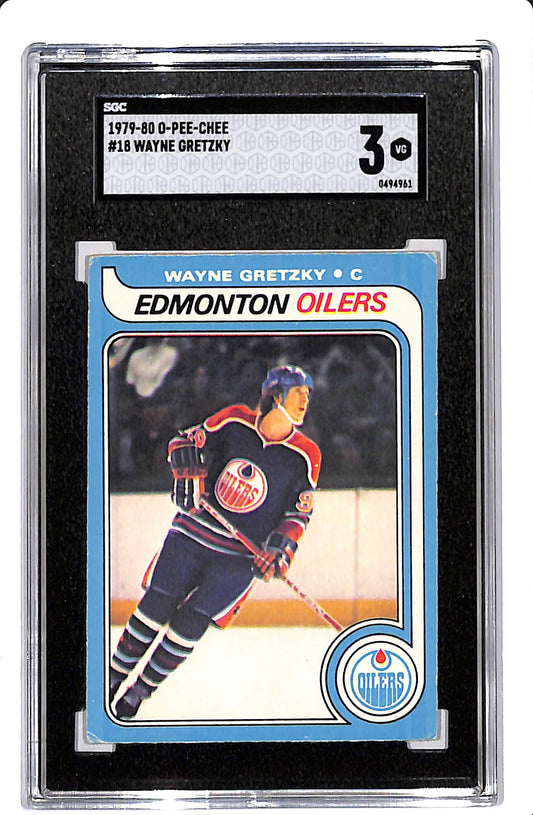 1979-80 O-PEE-CHEE WAYNE GRETZKY #18 SGC 3