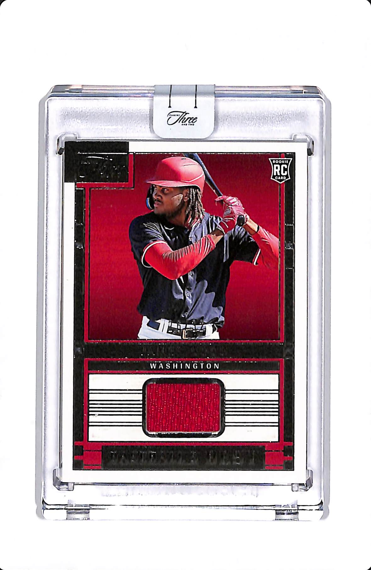 2024 PANINI THREE AND TWO BASEBALL'S BEST JAMES WOOD PATCH RC #BBM-JW