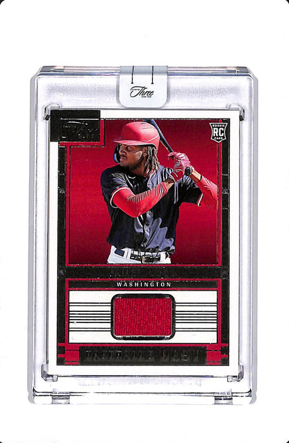 2024 PANINI THREE AND TWO BASEBALL'S BEST JAMES WOOD PATCH RC #BBM-JW