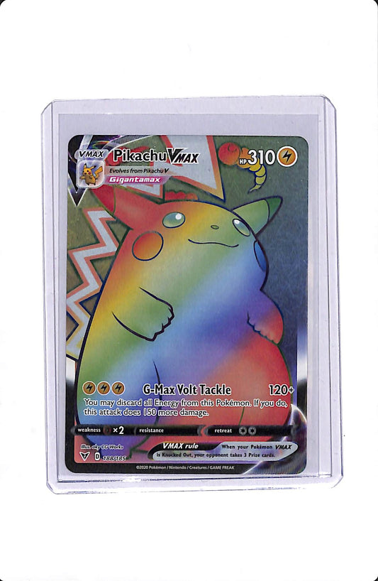 2020 POKEMON VIVID VOLTAGE PIKACHU VMAX (SECRET) 188/185