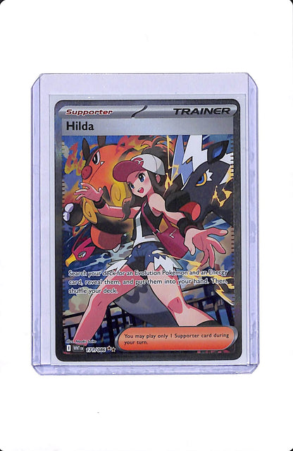 2025 POKEMON WHITE FLARE HILDA SPECIAL ILLUSTRATION RARE 171/086