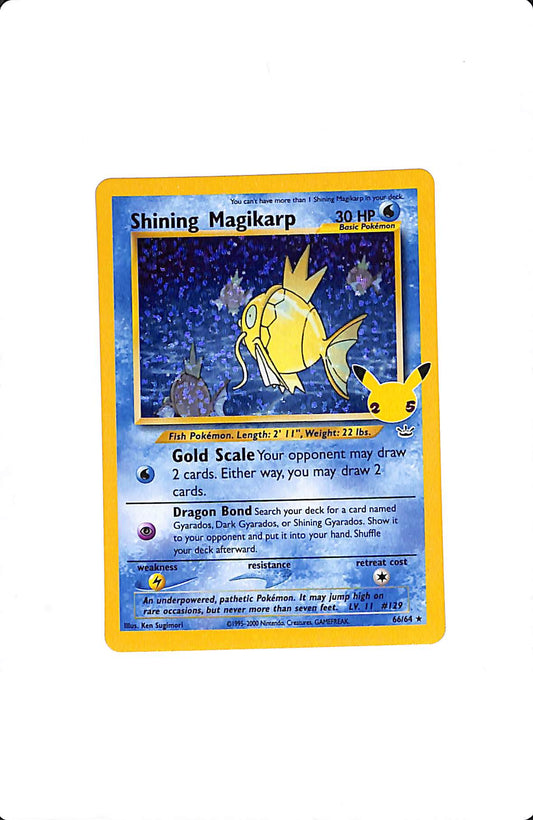 SHINING MAGIKARP CELEBRATIONS CLASSIC COLLECTION #66