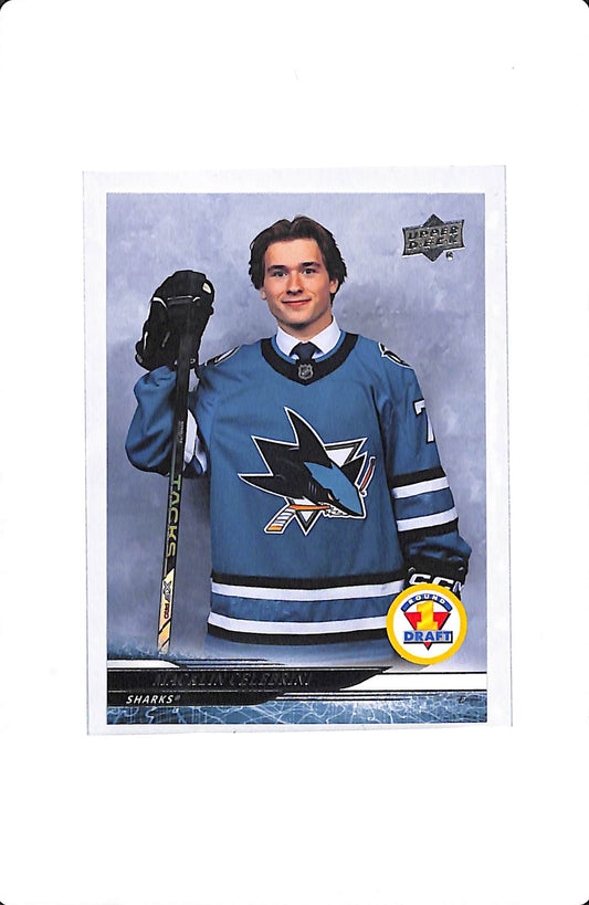 2024-25 UPPER DECK EXTENDED SERIES MACKLIN CELEBRINI ROUND 1 DRAFT #743