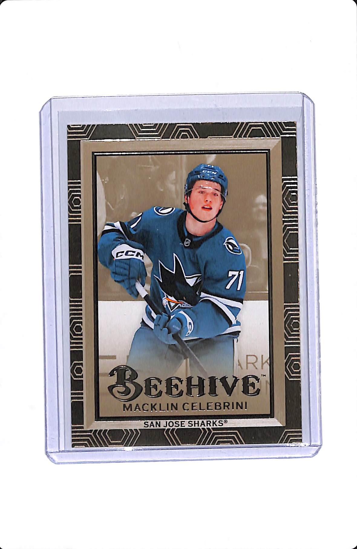 2024-25 UPPER DECK EXTENDED SERIES MACKLIN CELEBRINI BEE HIVE GOLD #BH24