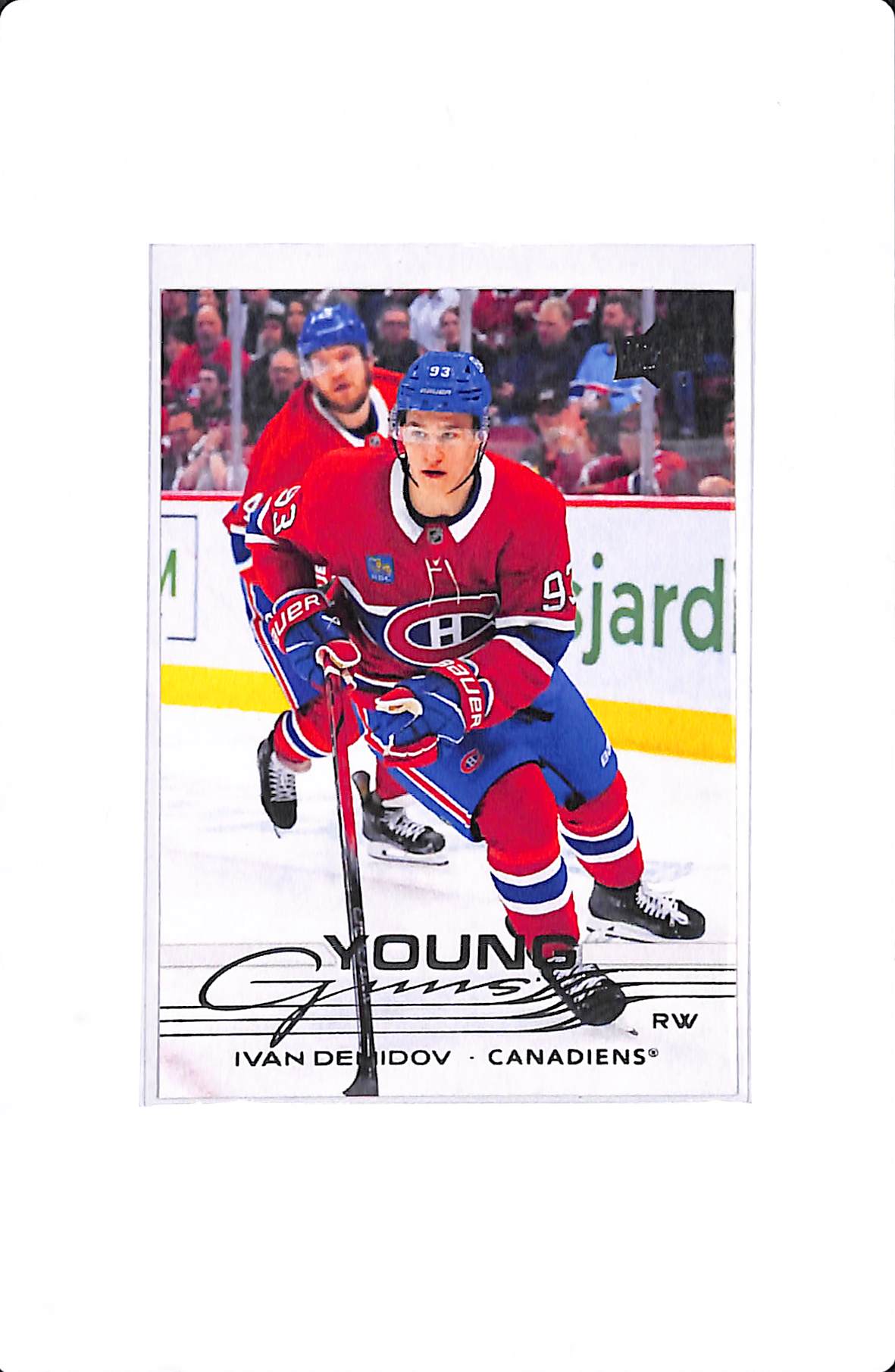 2025-26 UPPER DECK SERIES 1 IVAN DEMIDOV YOUNG GUNS #205