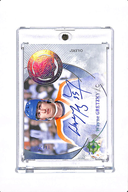 2016-17 UPPER DECK ULTIMATE WAYNE GRETZKY SIGNATURE LAUREATES /25