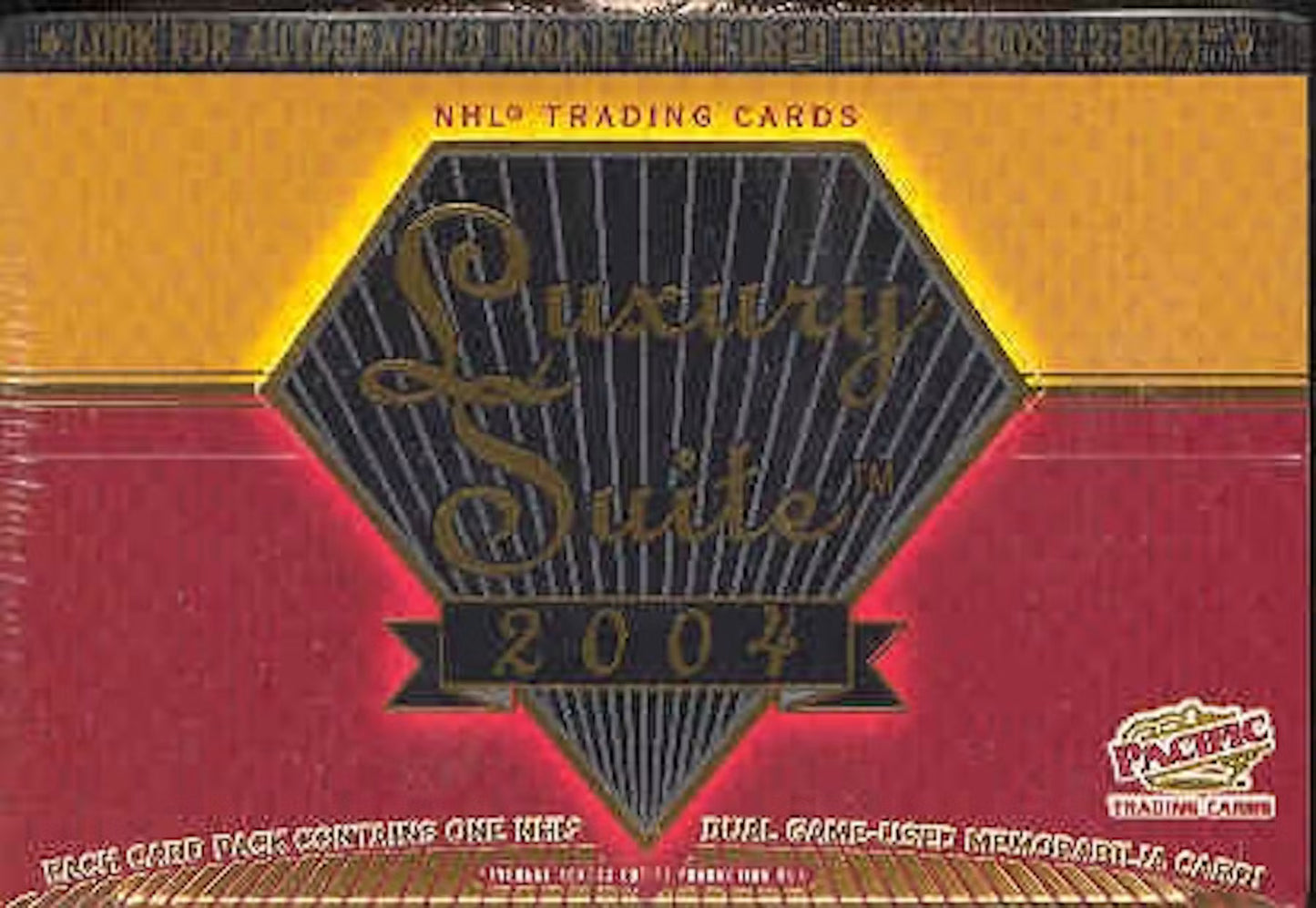 2003-04 Pacific Luxury Suite Hockey Hobby Box