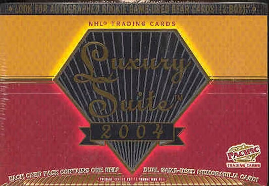 2003-04 Pacific Luxury Suite Hockey Hobby Box