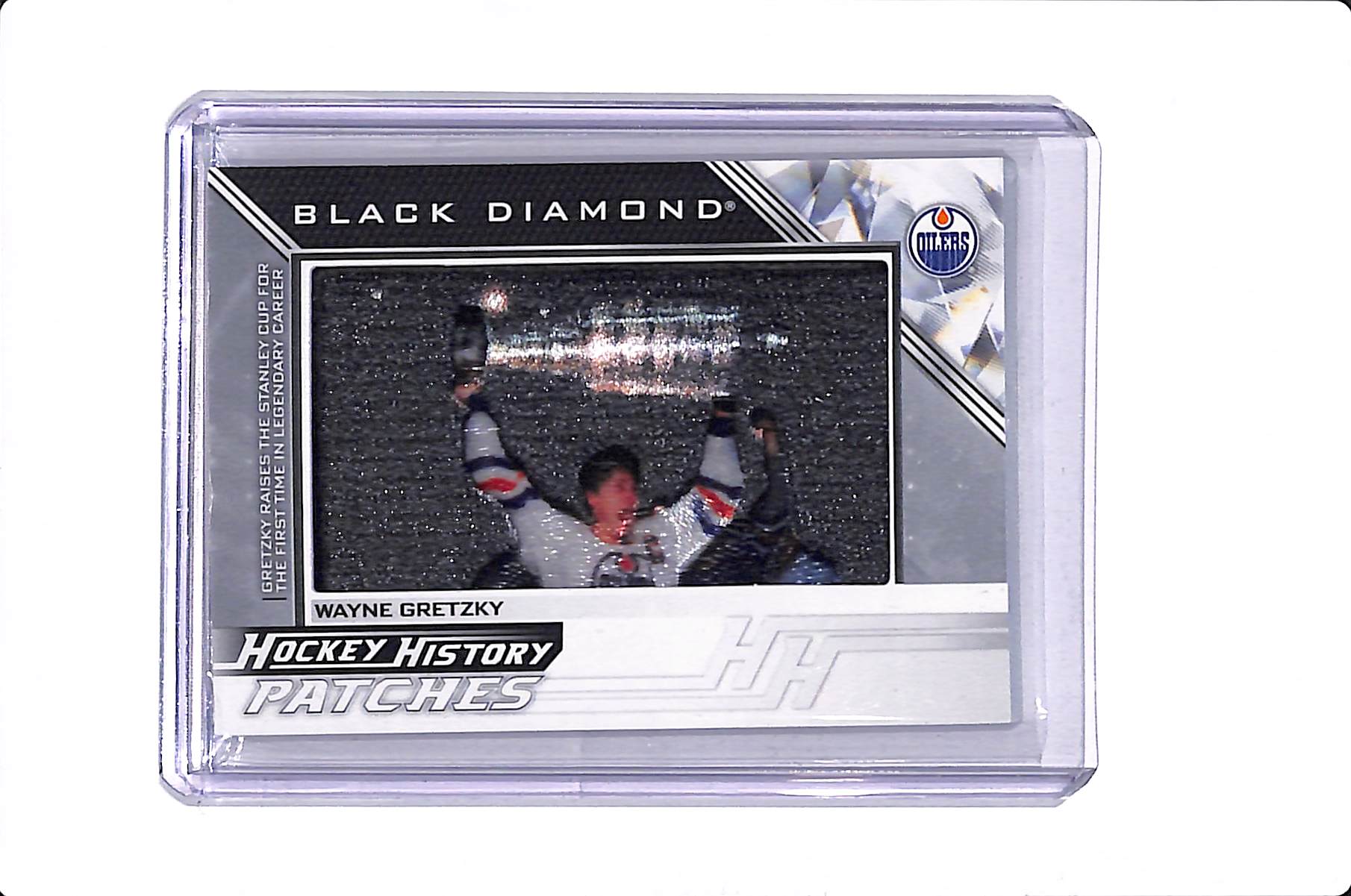 2024-25 UPPER DECK BLACK DIAMOND WAYNE GRETZKY HOCKEY HISTORY PATCHES #HHP-WG