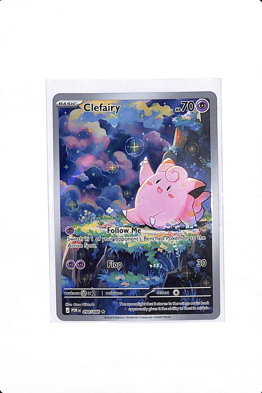 CLEFAIRY PERFECT ORDER ILLUSTRATION RARE #94