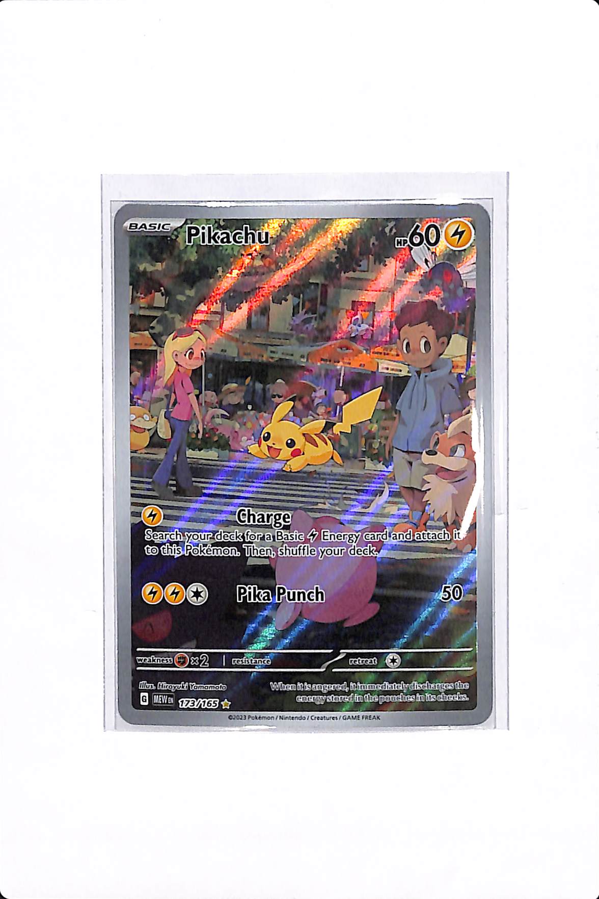 PIKACHU SV: 151 ILLUSTRATION RARE #173
