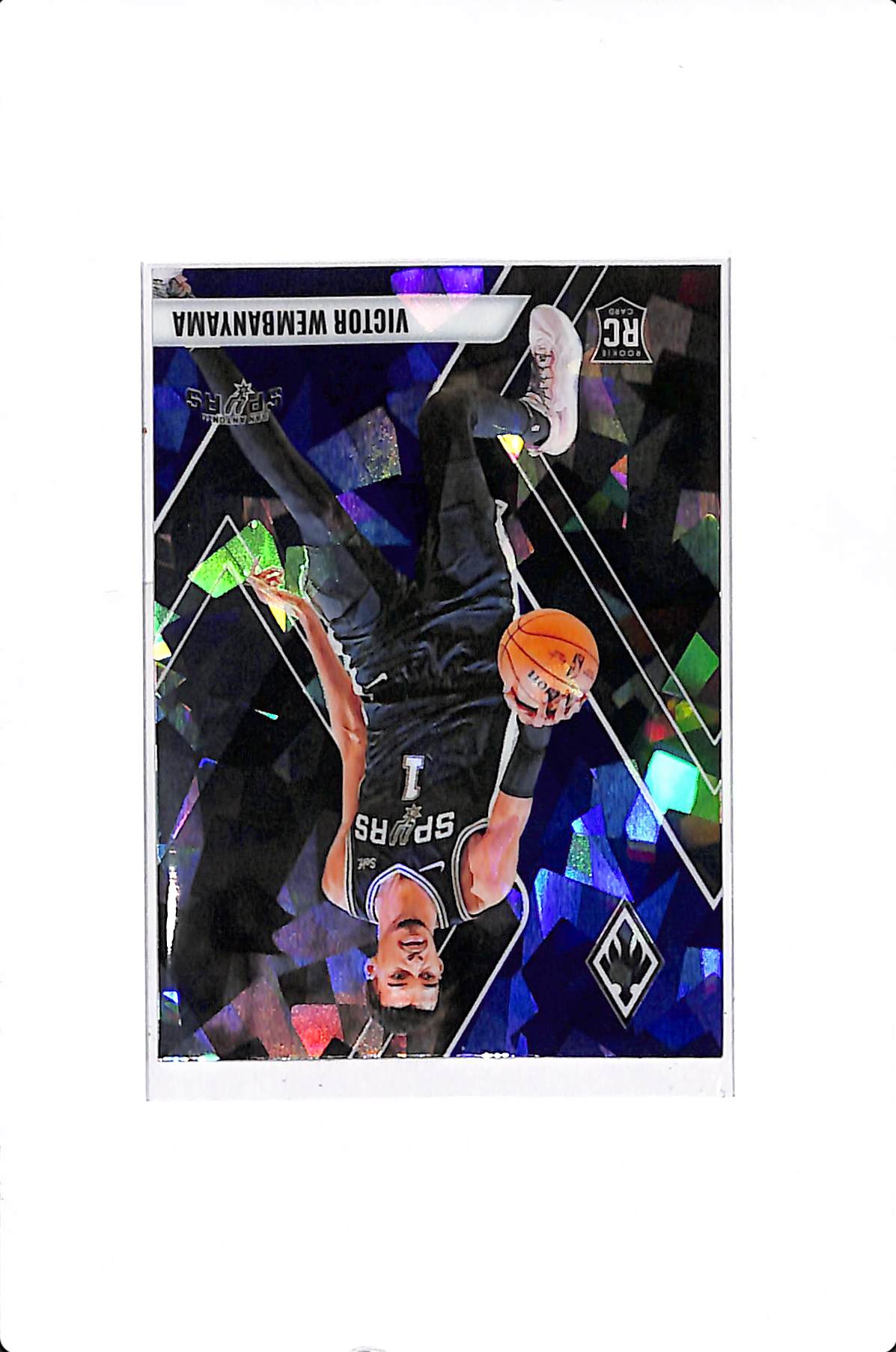 2023-24 PANINI PHOENIX VICTOR WEMBANYAMA BLUE ICE ROOKIE #256