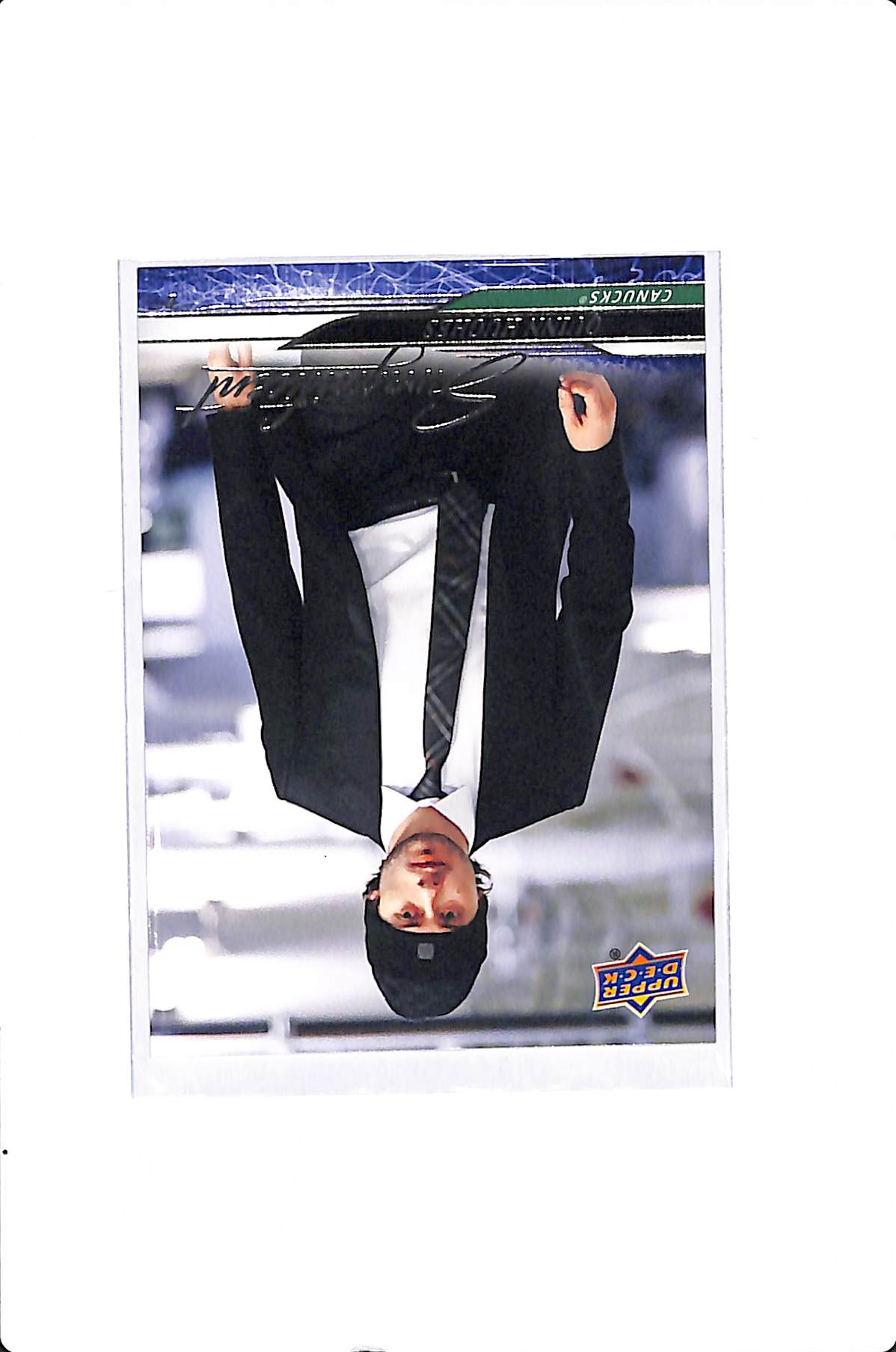 2024-25 UPPER DECK SERIES 1 QUINN HUGHES SWAGNIFICENT SSP #176