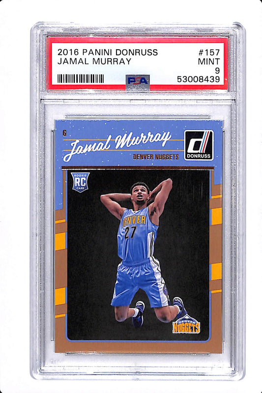 2016 JAMAL MURRAY ROOKIE DONRUSS PSA 9