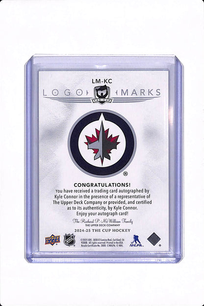 2024-25 UPPER DECK THE CUP KYLE CONNOR LOGOMARKS #LM-KC